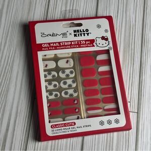 The Creme Shop Hello Kitty Gel Nail Classic Cutie Strip  DIY Kit 35 Pieces
